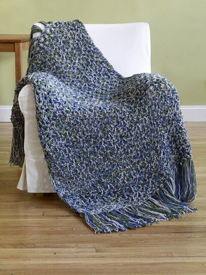 Under 6 Hours Crochet Throw Pattern