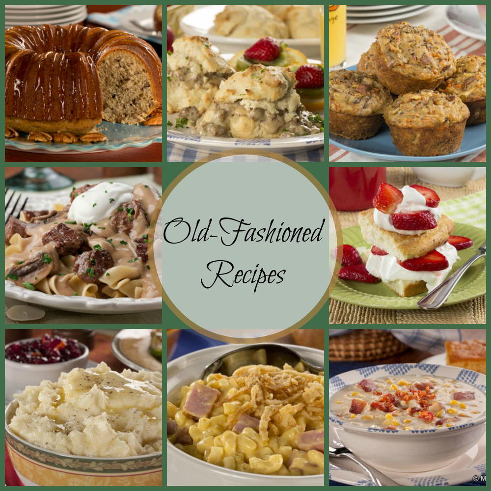 Classic Old-Fashioned Recipes: 42 Old-Fashioned Dinner Recipes, Dessert
