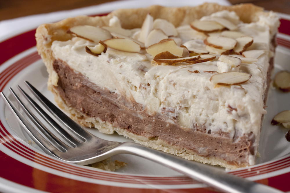 Two-Tone Cheese Pie | MrFood.com