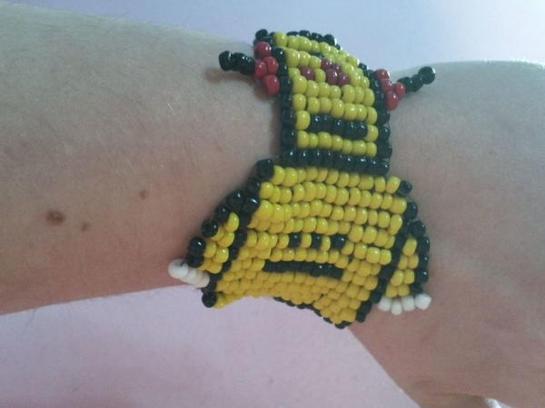 Instructables-Inspired Bead Loom Bracelet