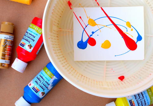 DIY Spin Art Crafts for Kids