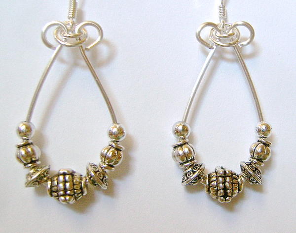 Simple Silver Stash Earrings