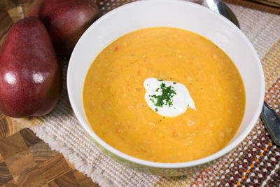 Pumpkin and Pear Soup