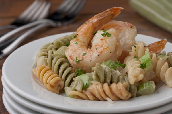 Shrimp and Pasta Toss