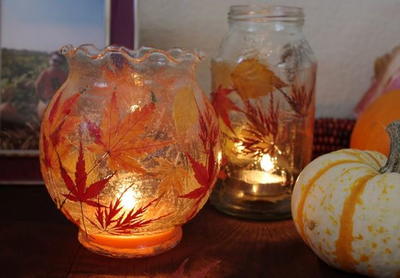 Fallen Leaf Lanterns