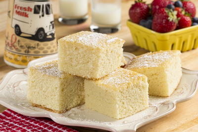 Old-Fashioned Hot Milk Cake