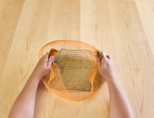 Decorative Mesh Pumpkins