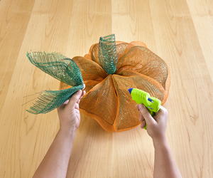 Decorative Mesh Pumpkins