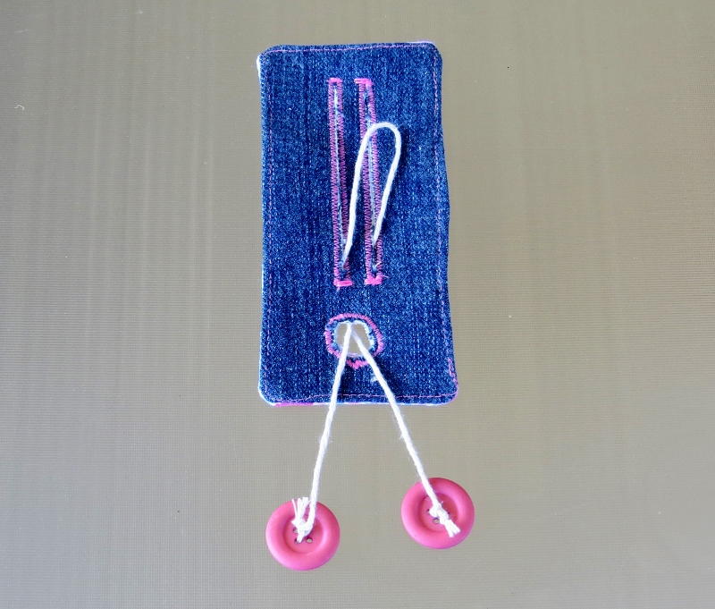 DIY Button and String Card Trick | AllFreeSewing.com