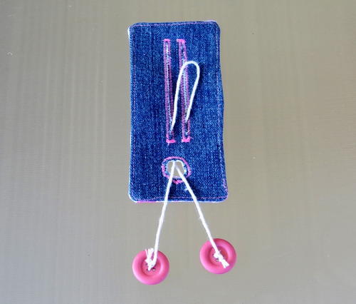 DIY Button and String Card Trick | AllFreeSewing.com