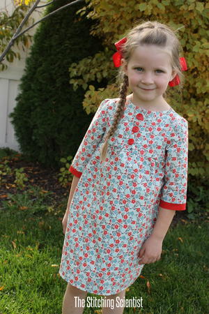 Girls' Fall Tunic Dress Pattern