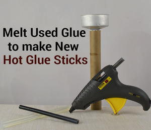 How To Make Hot Glue Gun Sticks Diy Glue Gun Video Diyideacenter Com