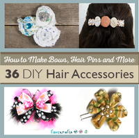 Make Your Own Hair Accessories: 23 Free Patterns | FaveCrafts.com