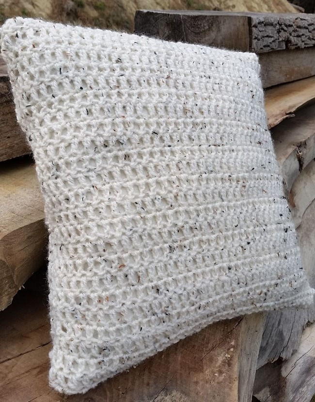 Chunky Crochet Cushion Cover