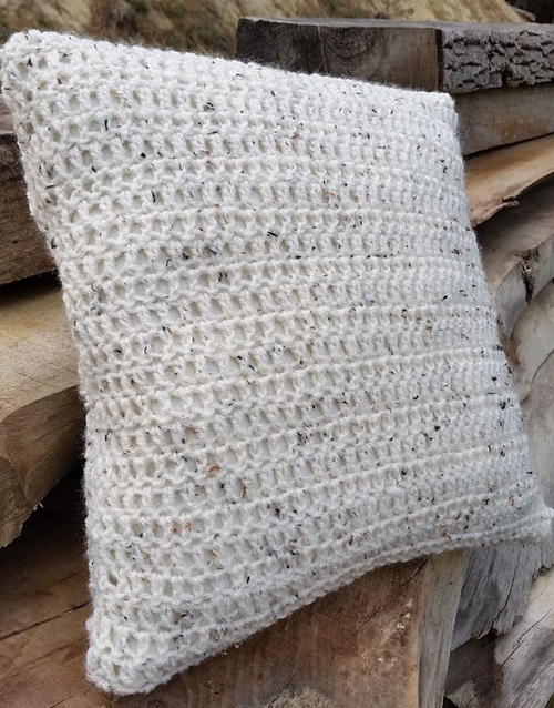 Chunky Crochet Cushion Cover