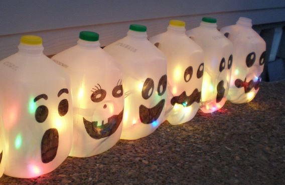 Milk Jug Ghosts