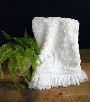 Repurposed Bedspread DIY Hand Towels