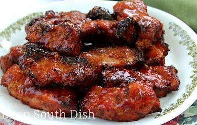 Country-Style Ribs with Pepper Jelly Barbecue Sauce