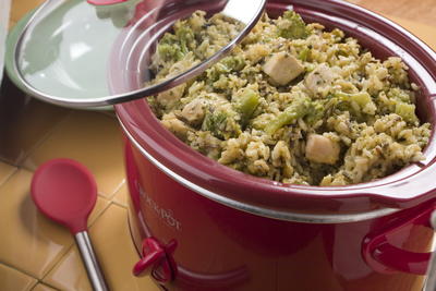 Slow Cooked Chicken and Rice