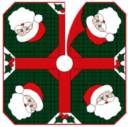 Ho Ho Ho Tree Skirt