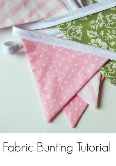 Fabric Bunting Tutorial