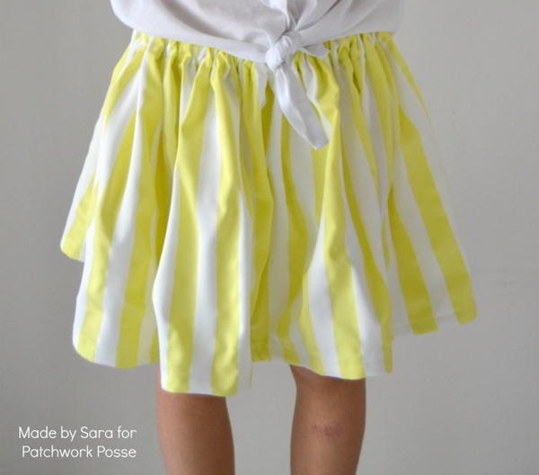 15 Minute Girls Skirt Pattern