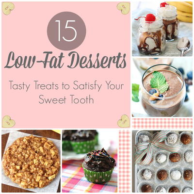 15 Low-Fat Desserts: Simple Healthy Recipes for your Sweet Tooth