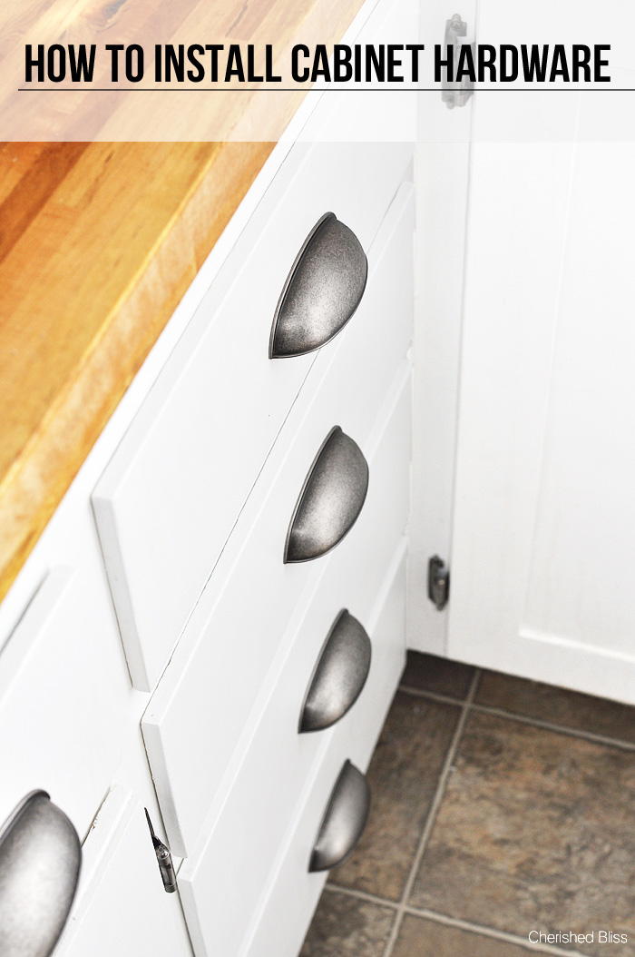 How to Install Drawer Pulls