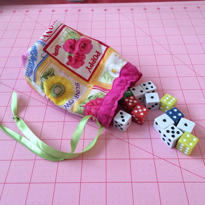 How to Sew Your Own Dice Pouch