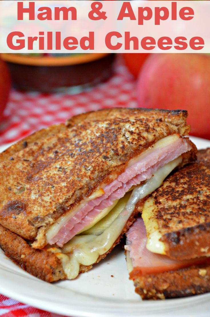 Best Apple & Ham Grilled Cheese | RecipeLion.com