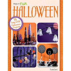 "18 Easy DIY Halloween Projects" free eBook from FloraCraft