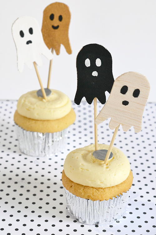 Ghost Cake Toppers