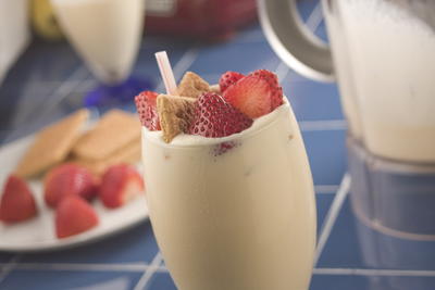 Strawberry Cheesecake Milkshake