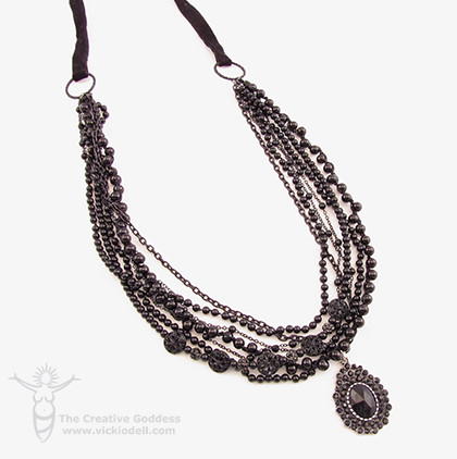 Black as Night Necklace