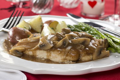 Chicken Marsala for Two