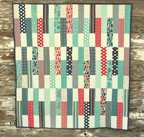 Stick Shift Crib Quilt Pattern