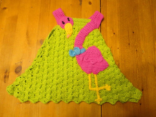 Flamingo Baby Dress