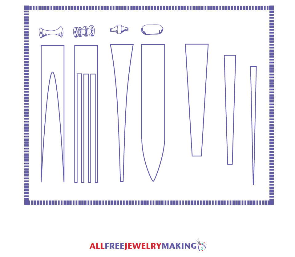 Paper Bead Pattern Printable AllFreeJewelryMaking