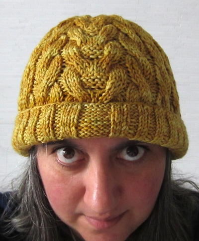 Juxtapose: A Cabled Beanie
