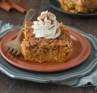 Incredibly Easy Pumpkin Dump Cake