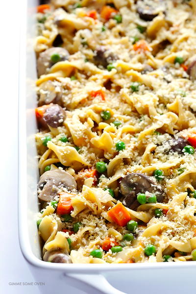 Lightened Up Tuna Casserole