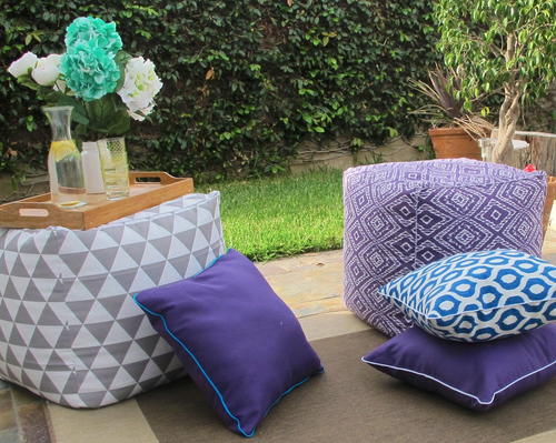 DIY Pillows for Outdoors