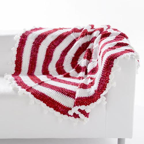 Peppermint Stick Afghan
