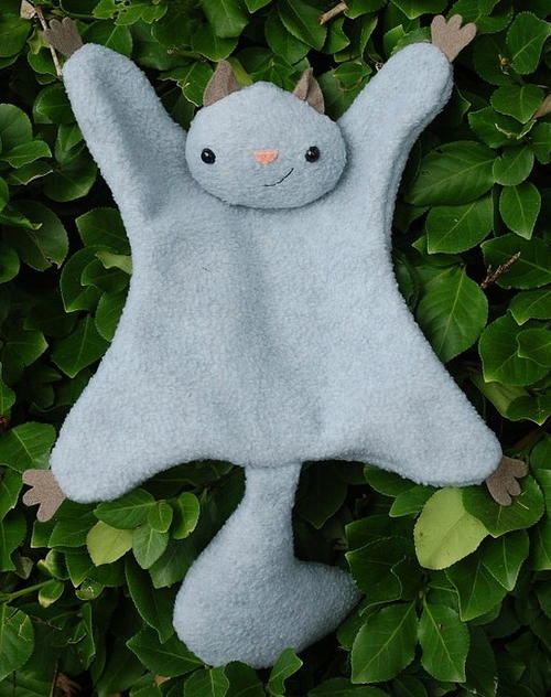 Flying Squirrel Softie Pattern | AllFreeSewing.com