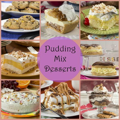 16 Incredible Recipes with Pudding Mix
