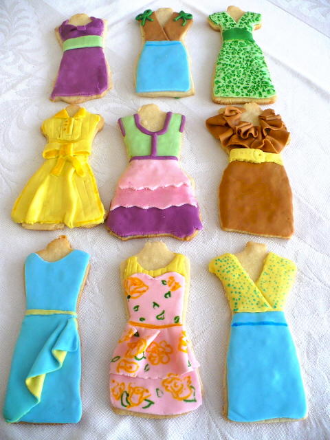 Summer Dress Sugar Cookies