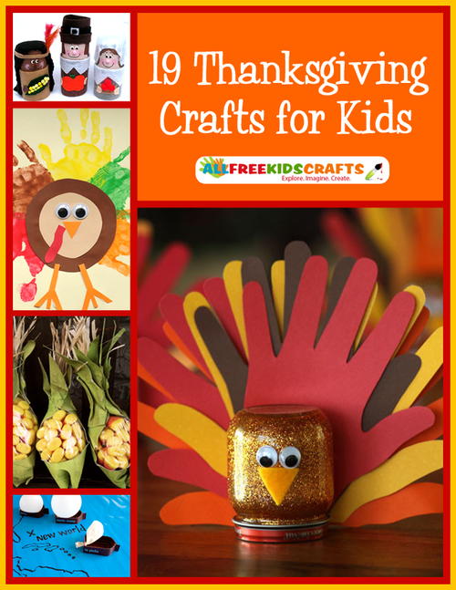 19 Thanksgiving Crafts for Kids free eBook