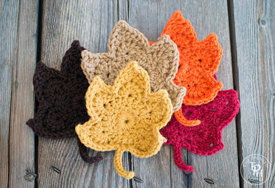Fall Leaves Free Crochet Pattern