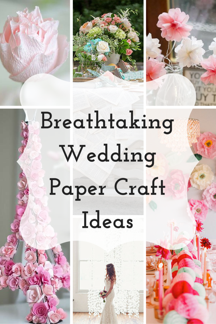 Paper online wedding decorations