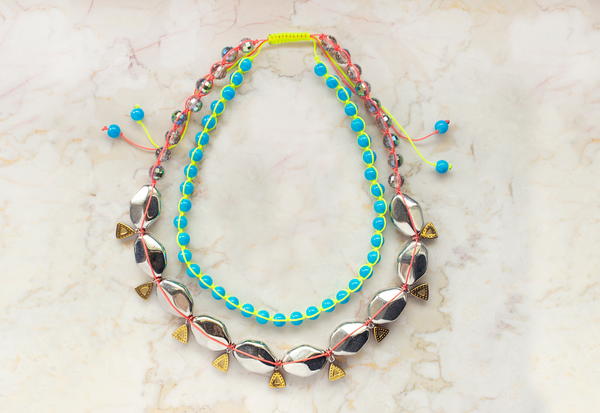 Miami Heat Neon DIY Necklace